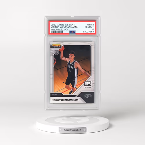 2023 Panini Instant Rps First Look #RPS1 Victor Wembanyama (PSA 10 GEM MINT)