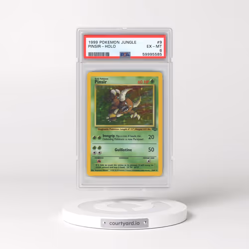 1999 Pokémon Jungle #9 Pinsir - Holo (PSA 6 EX-MT)