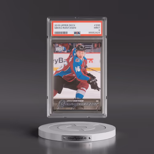2015 Upper Deck #206 Mikko Rantanen (PSA 9 MINT)