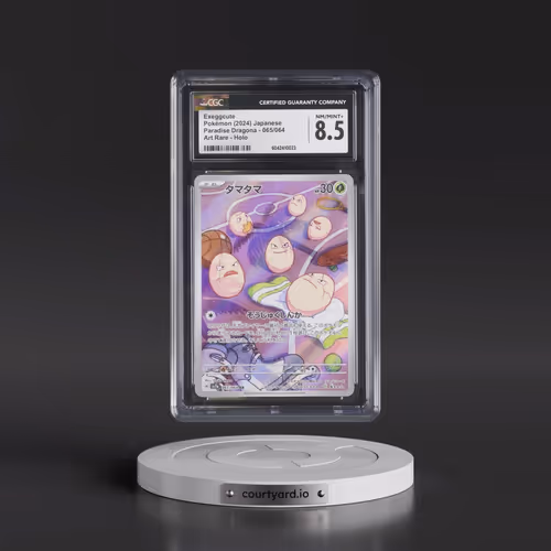 2024 Pokémon Sv7a-Paradise Dragona #065 Exeggcute - Art Rare (CGC 8.5 NM-MT+)