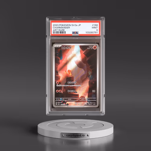 2023 Pokémon Sv2a-Pokemon 151 #168 Charmander - Art Rare (PSA 9 MINT)