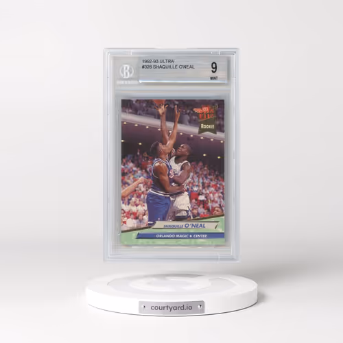 1992 Ultra #328 Shaquille O'Neal (BGS 9 MINT)