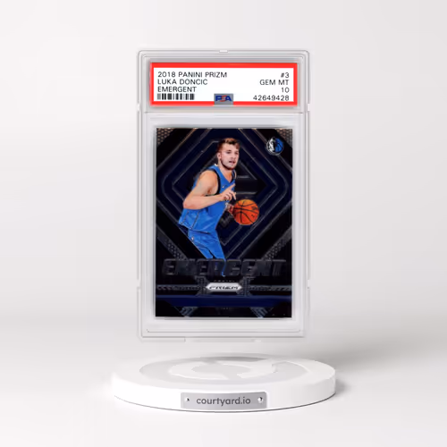 2018 Panini Prizm Emergent #3 Luka Doncic (PSA 10 GEM MINT)