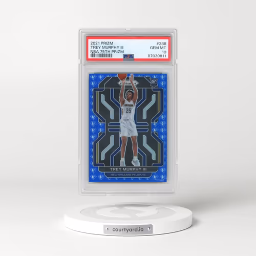 2021 Panini Prizm #288 Trey Murphy III - NBA 75th Prizm (PSA 10 GEM MINT)