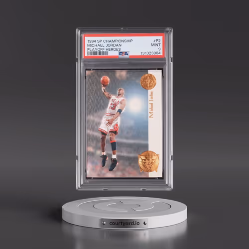 1994 SP Championship Playoff Heroes #P2 Michael Jordan (PSA 9 MINT)