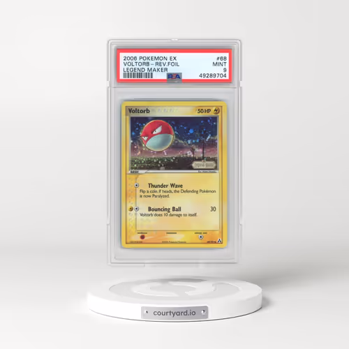 2006 Pokémon EX Legend Maker #68 Voltorb - Reverse Foil (PSA 9 MINT)