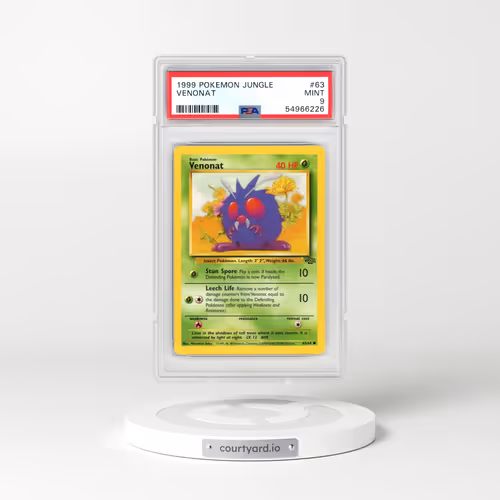 1999 Pokémon Jungle #63 Venonat (PSA 9 MINT)