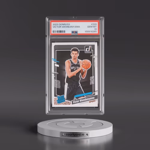 2023 Panini Donruss #220 Victor Wembanyama (PSA 10 GEM MINT)