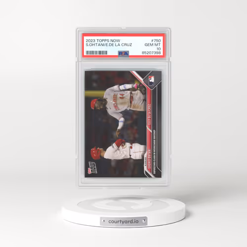 2023 Topps Now #750 Elly de La Cruz/Shohei Ohtani (PSA 10 GEM MINT)