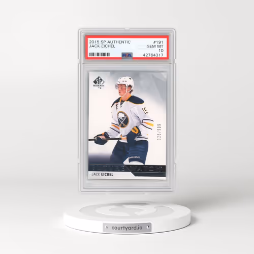 2015 SP Authentic #191 Jack Eichel (PSA 10 GEM MINT)