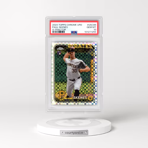 2024 Topps Chrome Update #USC88 Paul Skenes - X-Fractor (PSA 10 GEM MINT)