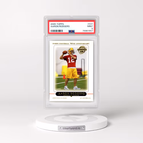 2005 Topps #431 Aaron Rodgers (PSA 9 MINT)