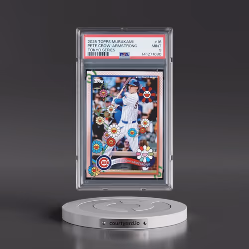 2025 Topps Takashi Murakami + MLB World Tour Tokyo Series #16 Pete Crow-Armstrong (PSA 9 MINT)