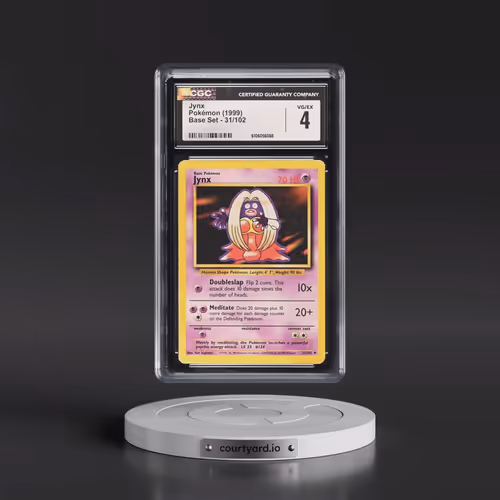 1999 Base Set #31/102 Jynx (CGC 4 VG-EX)
