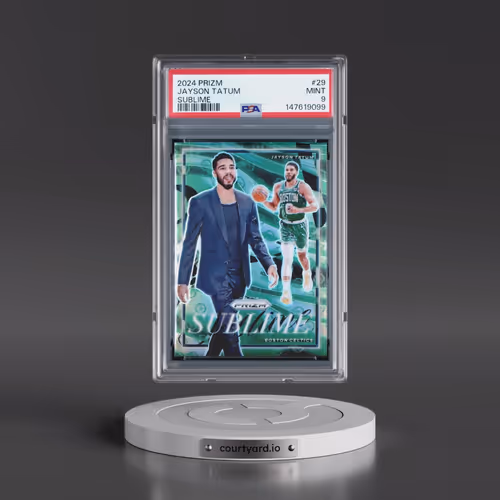 2024 Panini Prizm Sublime #29 Jayson Tatum (PSA 9 MINT)