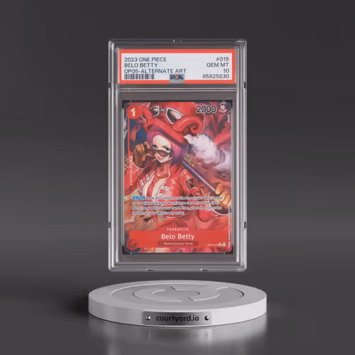 2023 One Piece Awakening of the New Era #015 Belo Betty - Alternate Art (PSA 10 GEM MINT)