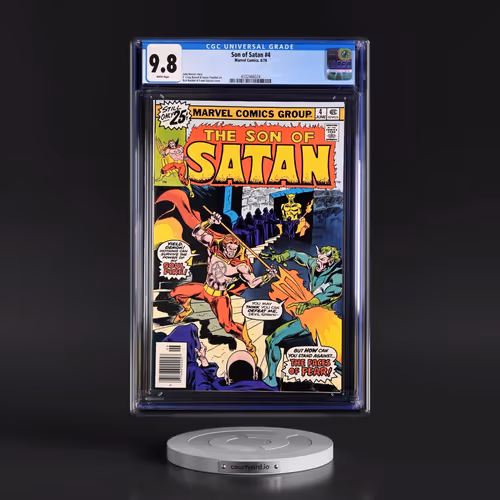 Son of Satan #4 CGC 9.8 White Pages (Marvel Comics, 6/76) - Universal