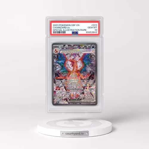2023 Pokémon Obf EN-Obsidian Flames #223 Charizard EX - Holo Special Illustration Rare (PSA 10 GEM M