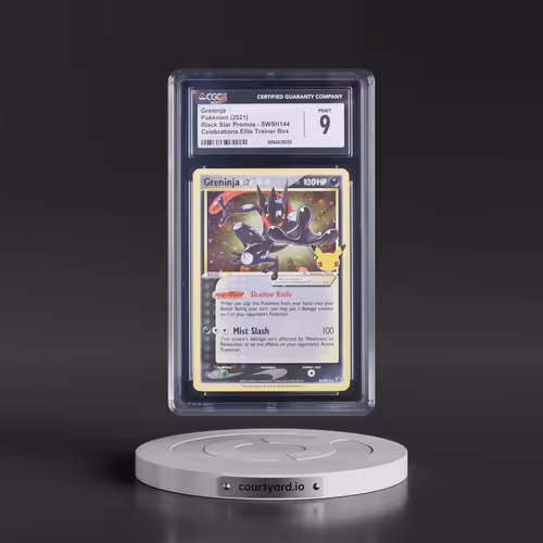 2017 Black Star Promos - Sword & Shield #SWSH144 Greninja â - Celebrations Elite Trainer Box (Cosmos
