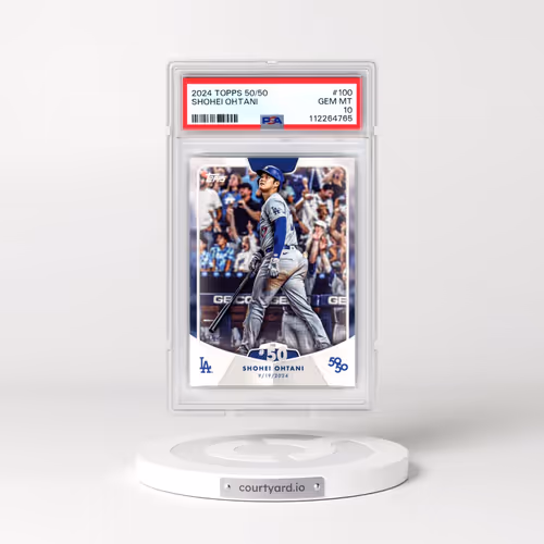 2024 Topps 50/50 Shohei Ohtani #100 Shohei Ohtani (PSA 10 GEM MINT)