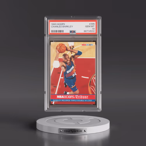 1993 Hoops #295 Charles Barkley (PSA 10 GEM MINT)