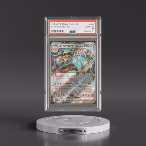 2023 Pokémon Sv2p-Snow Hazard #054 Copperajah EX - Holo (PSA 10 GEM MINT)