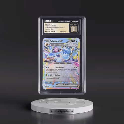 2024 Prismatic Evolutions - PRE EN #026/131 Glaceon ex - Surprise Box (Prismatic Evolutions Stamp) (