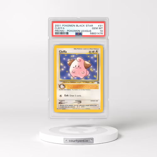 1999 Black Star Promos #31 Cleffa - Pokémon League (PSA 10 GEM MINT)