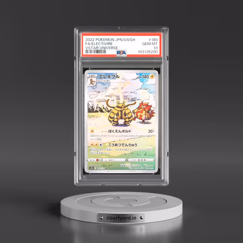 2022 Pokémon Sword & Shield Vstar Universe #180 Electivire - Full Art (PSA 10 GEM MINT)