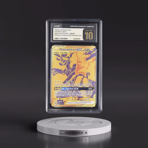 2016 Black Star Promos - Sun & Moon #SM248 Pikachu & Zekrom GX - Holo Pikachu & Zekrom GX Pr