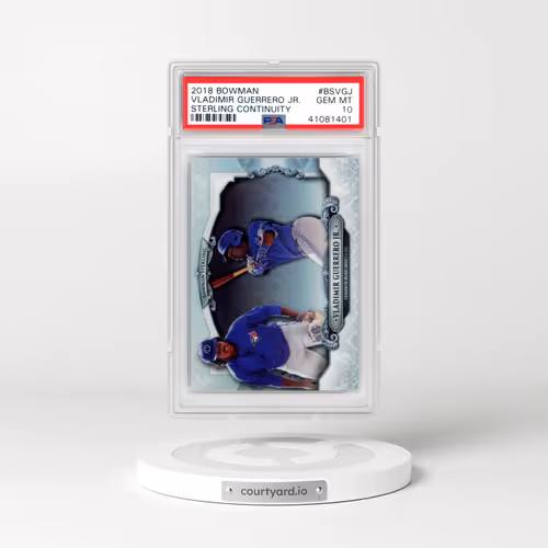 2018 Bowman Sterling Continuity #BSVGJ Vladimir Guerrero Jr. (PSA 10 GEM MINT)