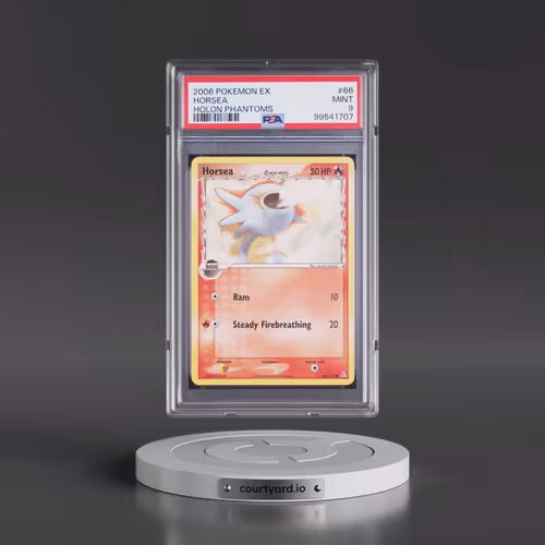 2006 Pokémon EX Holon Phantoms #66 Horsea (PSA 9 MINT)
