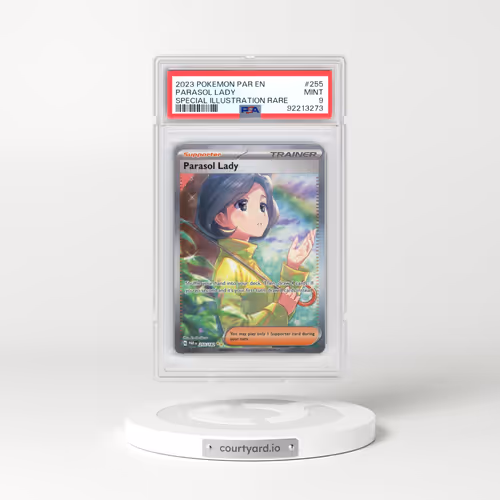 2023 Pokémon Par EN-Paradox Rift #255 Parasol Lady - Special Illustration Rare (PSA 9 MINT)