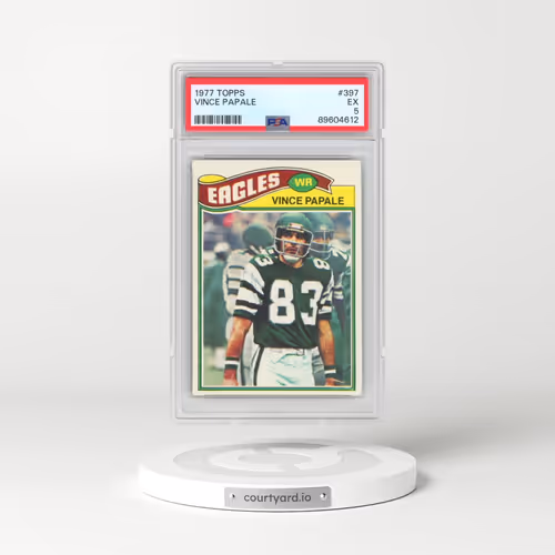 1977 Topps #397 Vince Papale (PSA 5 EX)