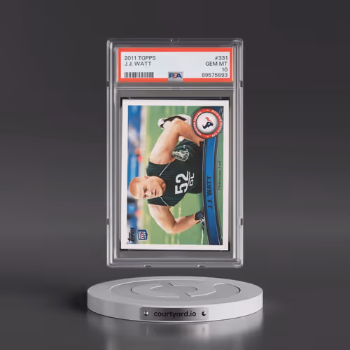 2011 Topps #331 J.J. Watt (PSA 10 GEM MINT)