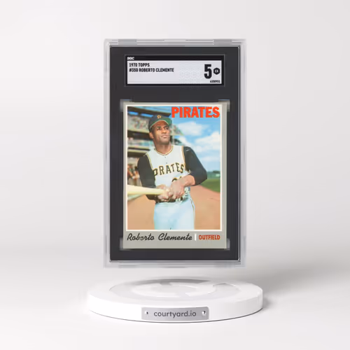 1970 Topps #350 Roberto Clemente (SGC 5 EX)