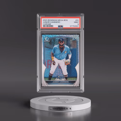 2023 Bowman Mega Box Chrome #61 Junior Caminero (PSA 9 MINT)