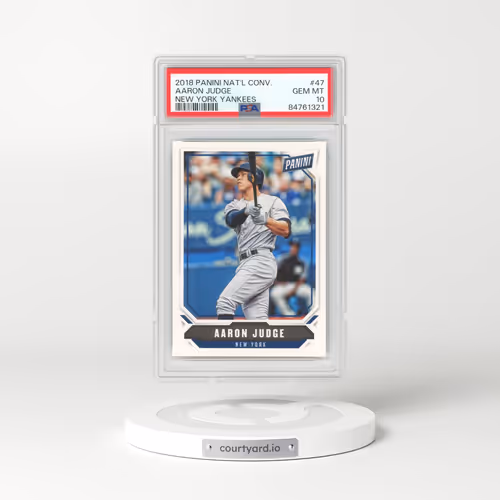 2018 Panini National Convention #47 Aaron Judge - New York Yankees (PSA 10 GEM MINT)