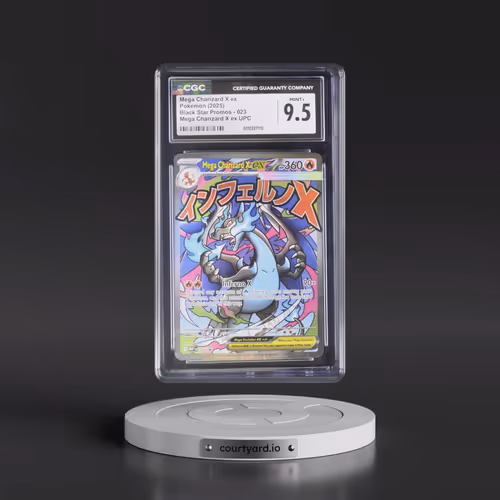 2025 Black Star Promos - Mega Evolution MEP EN #023 Mega Charizard X ex - Mega Charizard X ex Ultra