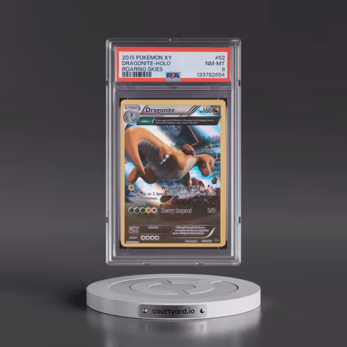 2015 Pokémon XY Roaring Skies #52 Dragonite - Holo (PSA 8 NM-MT)