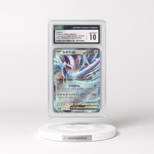 2023 Japanese Trading Card Game Classic #17 Lugia EX - Holo (CGC 10 GEM MINT)