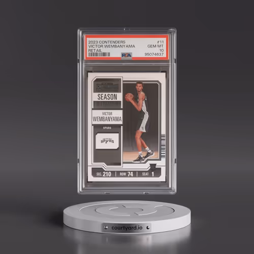 2023 Panini Contenders #11 Victor Wembanyama - Retail (PSA 10 GEM MINT)