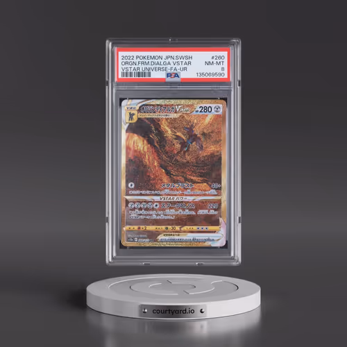 2022 Pokémon Sword & Shield Vstar Universe #260 Origin Forme Dialga Vstar - Full Art Ultra Rare (PSA