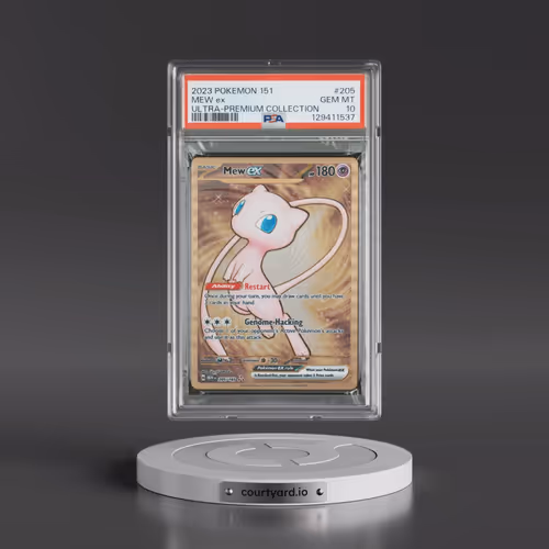 2023 Pokémon 151 Ultra-Premium Collection #205 Mew EX - Holo (PSA 10 GEM MINT)