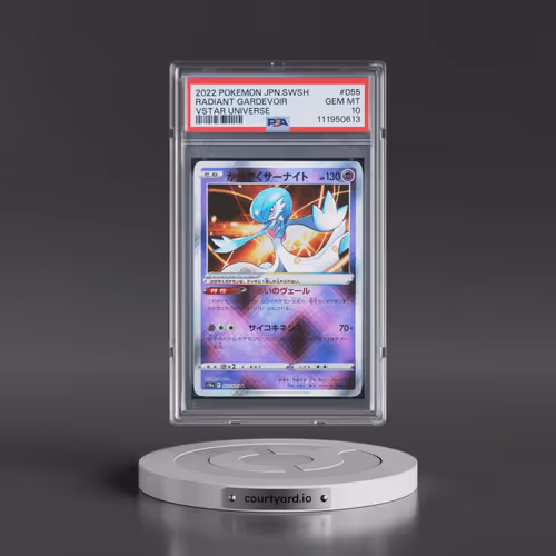 2022 Pokémon Sword & Shield Vstar Universe #055 Radiant Gardevoir - Holo (PSA 10 GEM MINT)