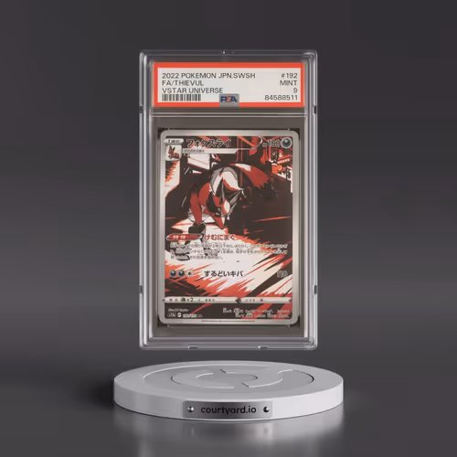 2022 Pokémon Sword & Shield Vstar Universe #192 Thievul - Full Art (PSA 9 MINT)
