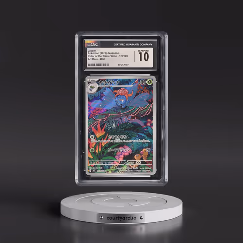 2023 Ruler of the Black Flame #109/108 Gloom - Art Rare Holo (CGC 10 GEM MINT)