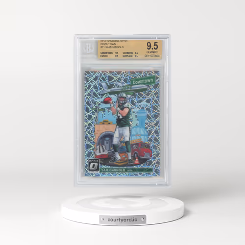 2018 Panini Donruss Optic Downtown #DT11 Sam Darnold (BGS 9.5 GEM MINT)