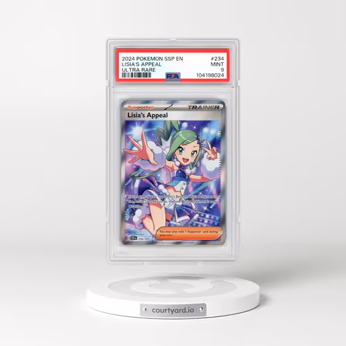 2024 Pokémon Ssp EN-Surging Sparks #234 Lisia's Appeal - Ultra Rare (PSA 9 MINT)