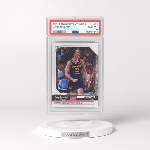 2024 Panini Instant WNBA #72 Caitlin Clark (PSA 10 GEM MINT)